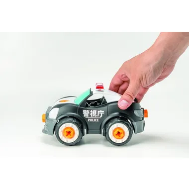 JYCC009-BK はじめてくみたてシリーズ　パトカー