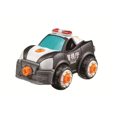 JYCC009-BK はじめてくみたてシリーズ　パトカー