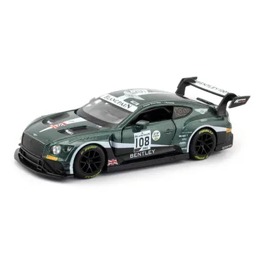 JDC6049-MG キャストワールドライト＆サウンド レースカーシリーズ ベントレー コンチネンタルGT3