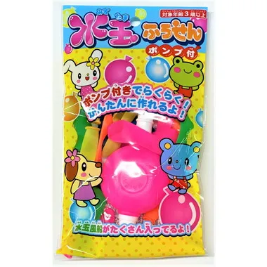 【メーカー取寄】水玉ふうせんポンプ付