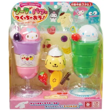 【メーカー取寄】サンリオキャラクターズ ソーダ&パフェつくっちゃおう!