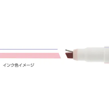 【メーカー取寄】S4540085 Ｎｉｎｉｐｉｅ　スモーキーピンク×ダークブルー