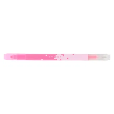 【メーカー取寄】S4541731 四角マーカー　ｄｏｔ　ｅ　ｐｅｎ（ドット・エ・ペン）　蛍光ピンク