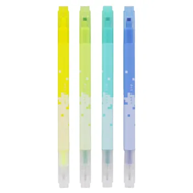 【メーカー取寄】S4541790 四角マーカー　ｄｏｔ　ｅ　ｐｅｎ（ドット・エ・ペン）　４本セットＢ