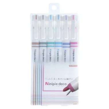 【メーカー取寄】S4591798 Ｎｉｎｉｐｉｅ　ｄｅｃｏ（ニニピーデコ）　６本セットＢ
