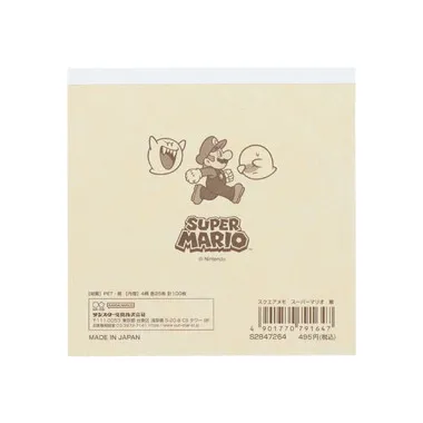 【メーカー取寄】スクエアメモスーパーマリオ敵