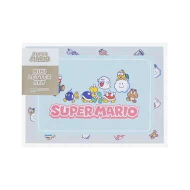 【メーカー取寄】ミニレターセットスーパーマリオ敵