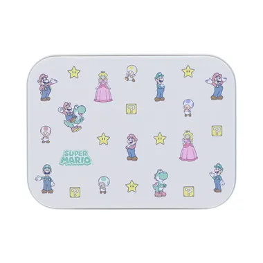 【メーカー取寄】缶入りメモスーパーマリオ味方