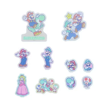 【メーカー取寄】ステッカーセットスーパーマリオ味方