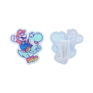 【メーカー取寄】アクリルクリップ５個セットスーパーマリオ味方