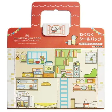 【メーカー取寄】2491254A わくわくシールバッグ　すみっコぐらし　　　　　　　　　　　　　　　　　