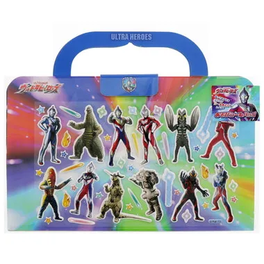 【メーカー取寄】あそびシールバッグ　ウルトラヒーローズ