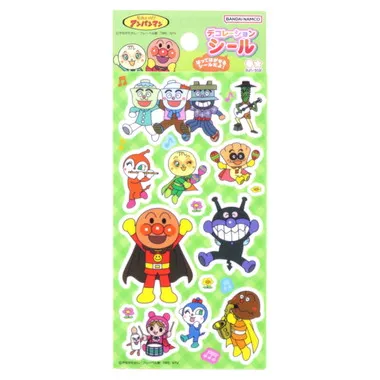 【メーカー取寄】2730010F デコレーションシール　みどり　それいけ！アンパンマン　　　　　　　　　