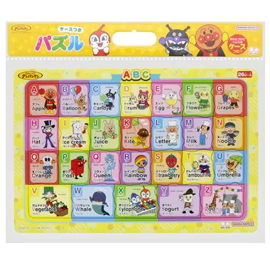 【メーカー取寄】知育パズル A B C それいけ!アンパンマン
