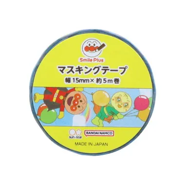 【メーカー取寄】3920010J マスキングテープ１５ｍｍ　それいけ！アンパンマン　ＳＰ　おそら　　　　