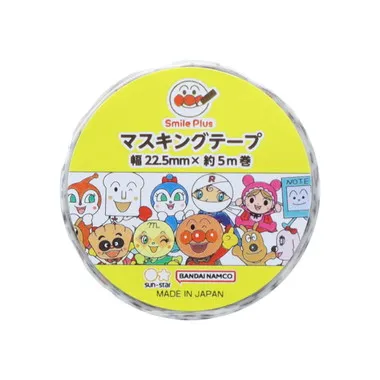 【メーカー取寄】3930010G マスキングテープ２２．５ｍｍ　それいけ！アンパンマン　ＳＰ　みんな１　