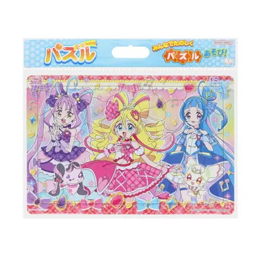 パズル４５Ｐ　Ａ柄　キミとアイドルプリキュア