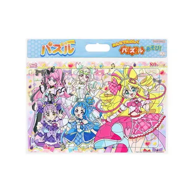 【メーカー取寄】パズル８０Ｐ　Ａ柄　キミとアイドルプリキュア