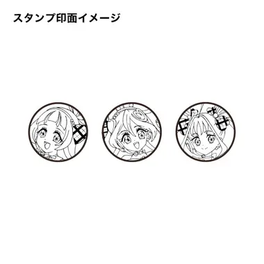【メーカー取寄】ダイカットアクリルスタンプ　キミとアイドルプリキュア