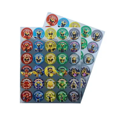 【メーカー取寄】よくできましたシール　　ゴジュウジャー