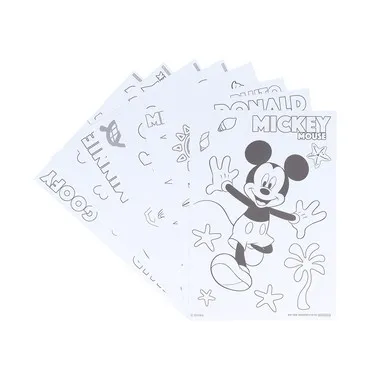 【メーカー取寄】ぬってかざれる！パレットぬりえ　ミッキー＆フレンズ