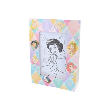 【メーカー取寄】ぬってかざれる！パレットぬりえ　ディズニープリンセス