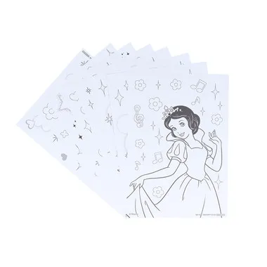 【メーカー取寄】ぬってかざれる！パレットぬりえ　ディズニープリンセス