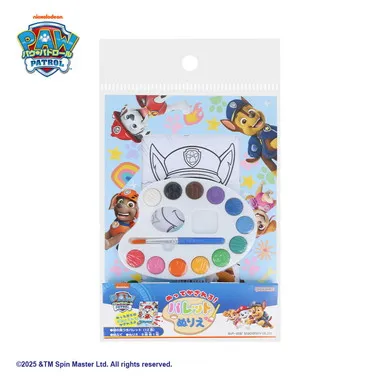 【メーカー取寄】ぬってかざれる！パレットぬりえ　パウ・パトロール