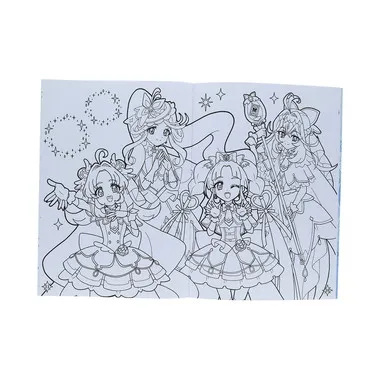 【メーカー取寄】Ｂ５ぬりえ　Ｂ柄　名探偵プリキュア！　　　　　　　　　　　　　　　　　