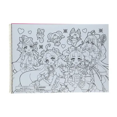 【メーカー取寄】Ｂ４スケッチブック　名探偵プリキュア！　　　　　　　　　　　　　　　　