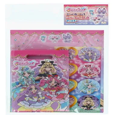 【メーカー取寄】シールつきミニおてがみセット　名探偵プリキュア！　　　　　　　　　　　