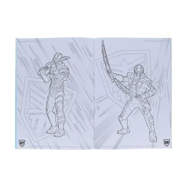 【メーカー取寄】4635770A Ｂ５ぬりえ　超宇宙刑事ギャバン　インフィニティ