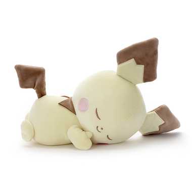 【メーカー取寄】M742262 ポケピース ピチュー/ ぬいぐるみ（おやすみVer.）