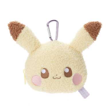 |メーカー品切れ中|【メーカー取寄】M750427 ポケピース ピカチュウ/ ぬいぐるみポーチ