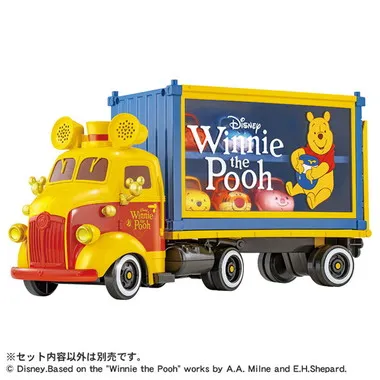 ドリームトミカ ディズニーモータース　グランドドリームキャリー　くまのプーさん