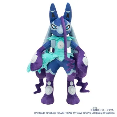 ポケモンぬいぐるみ　ロイの色違いのメガルカリオＺ