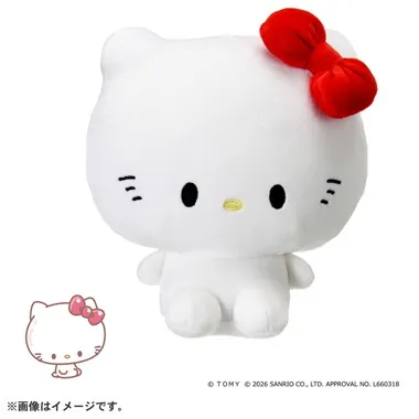 ぷにコミュ　ぷにぬい　ハローキティ　キティのぷにるんず