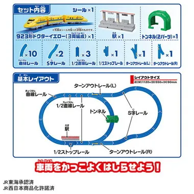 ドクターイエロー スタートレールセット