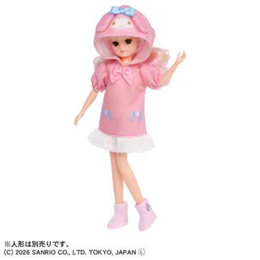 リカちゃん　マイメロディ　ルームウェア