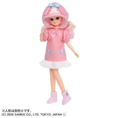 リカちゃん　マイメロディ　ルームウェア