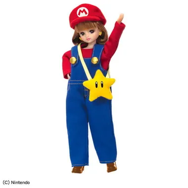 スーパーマリオ　リカちゃん　マリオスタイル