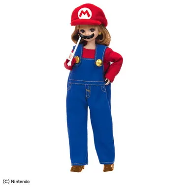 スーパーマリオ　リカちゃん　マリオスタイル