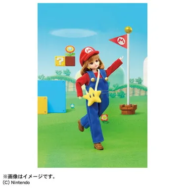スーパーマリオ　リカちゃん　マリオスタイル