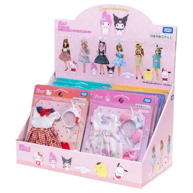 リカちゃん　マイチョイス　サンリオキャラクターズ　ワンピ＆カチューシャ　マイメロディ