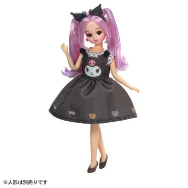 リカちゃん　マイチョイス　サンリオキャラクターズ　ワンピ＆カチューシャ　クロミ