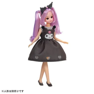 リカちゃん　マイチョイス　サンリオキャラクターズ　ワンピ＆カチューシャ　クロミ