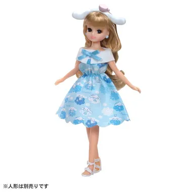 リカちゃん　マイチョイス　サンリオキャラクターズ　ワンピ＆カチューシャ　シナモロール