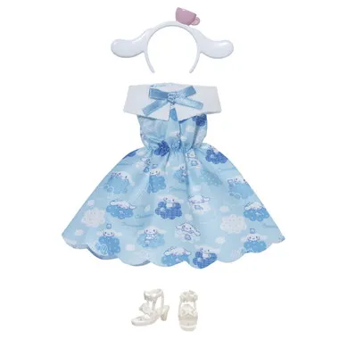 リカちゃん　マイチョイス　サンリオキャラクターズ　ワンピ＆カチューシャ　シナモロール