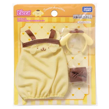 リカちゃん　マイチョイス　サンリオキャラクターズ　ワンピ＆カチューシャ　ポムポムプリン