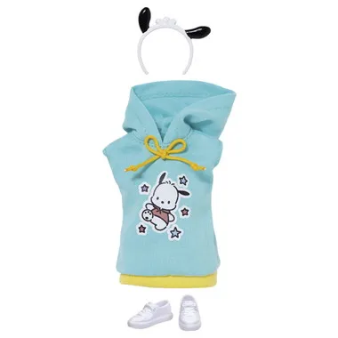 リカちゃん　マイチョイス　サンリオキャラクターズ　ワンピ＆カチューシャ　ポチャッコ